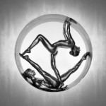 GIULIA AND THEA IN A SILVER CIRCLE