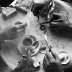 Париж, “Elle”, руки иллюстраторов